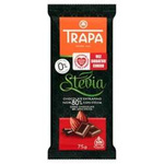 Dark chocolate 80% with stevia 75 g – Trapa