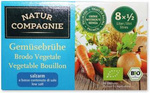 Organic Reduced-Salt Vegetable Bouillon Cubes 68 g – Natur Compagnie