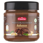 Gluten-free roasted peanut cream with cocoa 190 g - Primavika