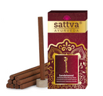 Indian Sandalwood Stick Incense (10 pcs) 20 g - Sattva