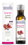 Omega pink - flaxseed oil blend (raspberry, cinnamon, turmeric) Organic 100 ml – Bio Planete