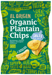 Salted Gluten-Free Organic Plantain Chips 80 g – El Origen