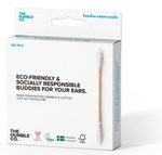 The Humble White Bamboo Cotton Swabs 100 pcs