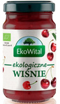 Cherry mousse without added sugar BIO 250 g - Ecovital