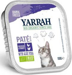 Yarrah Organic Chicken and Turkey Pâté with Aloe Cat Food 100 g