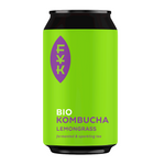 Kombucha black tea with lemongrass gluten free bio 330 ml - Forever Young Kombucha