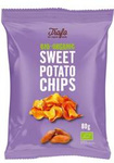 Organic Sweet Potato Chips Fried in Sunflower Oil 80 g – Trafo