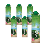 SET of 6 x aqua Verde coconut water BIO 1 i - aqua Verde