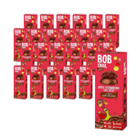 SET 24 x Apple and strawberry snack in milk chocolate 30 g