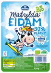 Organic Edam Cheese Slices, 30% Fat, 100 g - Matylda
