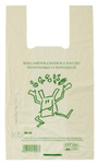 Compostable and biodegradable cornstarch bag 1 pc (50 cm x 27 cm) - BIO degradables