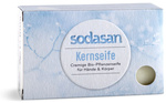 Sodasan Organic Fragrance-Free Hypoallergenic Plant-Based Soap Bar 100 g