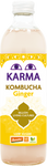 Kombucha with ginger low sugars Fair for Life Demeter bio 500 ml - Kombucha Karma