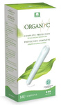 Organyc Organic Super Tampons with Applicator, 14 pcs