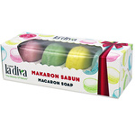 Fruit Macaron Soaps (4 x 50 g) 200 g - La Diva