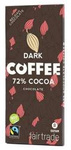 Fair Trade Organic Dark Chocolate with Coffee Pieces 100 g – Oxfam Fair Trade