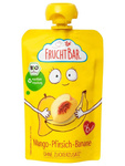 Fruchtbar Organic Mango, Peach, Banana Puree 100 g