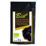 Organic Dried Ground Black Garlic 20 g – Przetwory z Natury