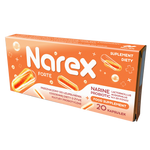 Probiotic Narine Forte dietary supplement 20 capsules - Narex