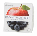 Organic Apple & Blueberry Dessert 200 g – Clearspring