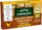 Organic Chicken Bouillon Cubes, No Added Sugars (8 x 11 g) 88 g – Natur Compagnie