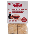 Crackers with sesame and soy sauce bio 100 g - ZEMANKA