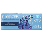 Natracare Super Organic Tampons, 20 pcs.