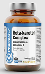 Beta-carotene Complex gluten-free dietary supplement 60 capsules - Pharmovit (Clean Label)