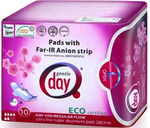 Day sanitary pads with anion strip, 10 pcs. – Gentle Day