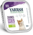 Yarrah Organic Cat Food, Chicken & Turkey Pieces with Aloe Vera, 100 g