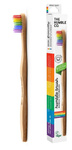 Children's Toothbrush, Bamboo Vegan Ultra Soft Rainbow 14.5 cm – The Humble