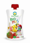 Organic Strawberry Banana Apple Purée 90 g – Bio Food