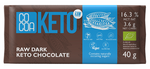 Keto Chocolate with MCT oil, No Added Sugar, Organic 40 g – Cocoa