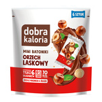 Mini Hazelnut Bars 108 g – Dobra Kaloria