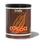 Criollo cocoa powder, Fair Trade, gluten-free, organic, 250 g