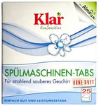 Klar ECO Dishwasher Tablets, 25 pcs.