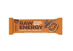 RAW ENERGY Orange-Cocoa Nibs Bar, gluten-free, 50 g – Bombus
