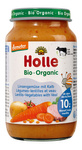 Vegetables with Veal, No Added Sugars, from 10 Months, Demeter Organic, 220 g Jar – Holle