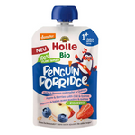Penguin Oatmeal Pouch (Apple - Rice - Berry Fruits - Quinoa) from 1 year Demeter Organic 110 g – Holle