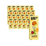 SET 24 x "Apple-Pear-Citrus" Snack Without Added Sugar Bob Snail, 27 g