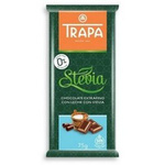 Milk chocolate crunch with stevia 75 g – Trapa