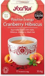 Positive Energy Cranberry Hibiscus Organic Tea (17 x 1,8 g) 30,6 g – Yogi Tea