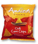 Chipsy kukurydziane chili bezglutenowe BIO 75 g