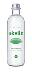 Akvile Lightly Sparkling Natural Mineral Water 330 ml (glass)