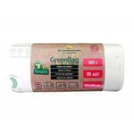 Greenbag Compostable & Biodegradable Waste Bags for Organic & Mixed Waste, 35 l, 15 pcs – Froggy