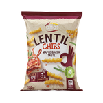 Bacon-flavored red lentil chips 100 g – Oho