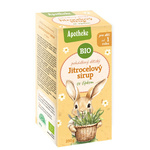 Children's syrup of plantain and rosehip from 1 year of age bio dietary supplement 250 g - APOTHEKE