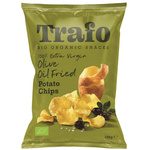 Organic Potato Chips Fried in Olive Oil 100 g – Trafo